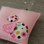 Felt Pincushion (mini, Gir..